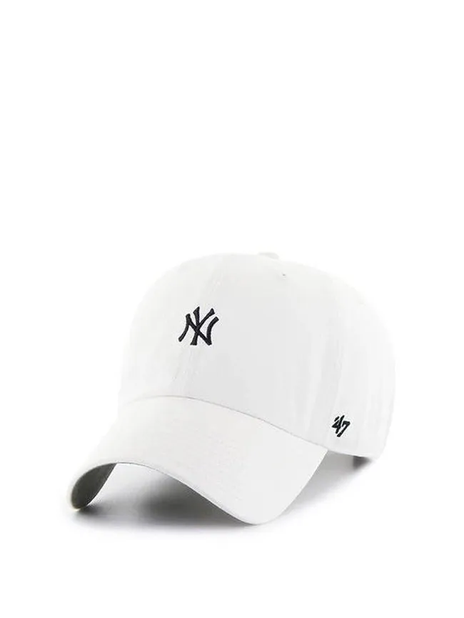 47 Brand New York Yankees White Base Runner 47 Clean Up White B-BSRNR17GWS-WH