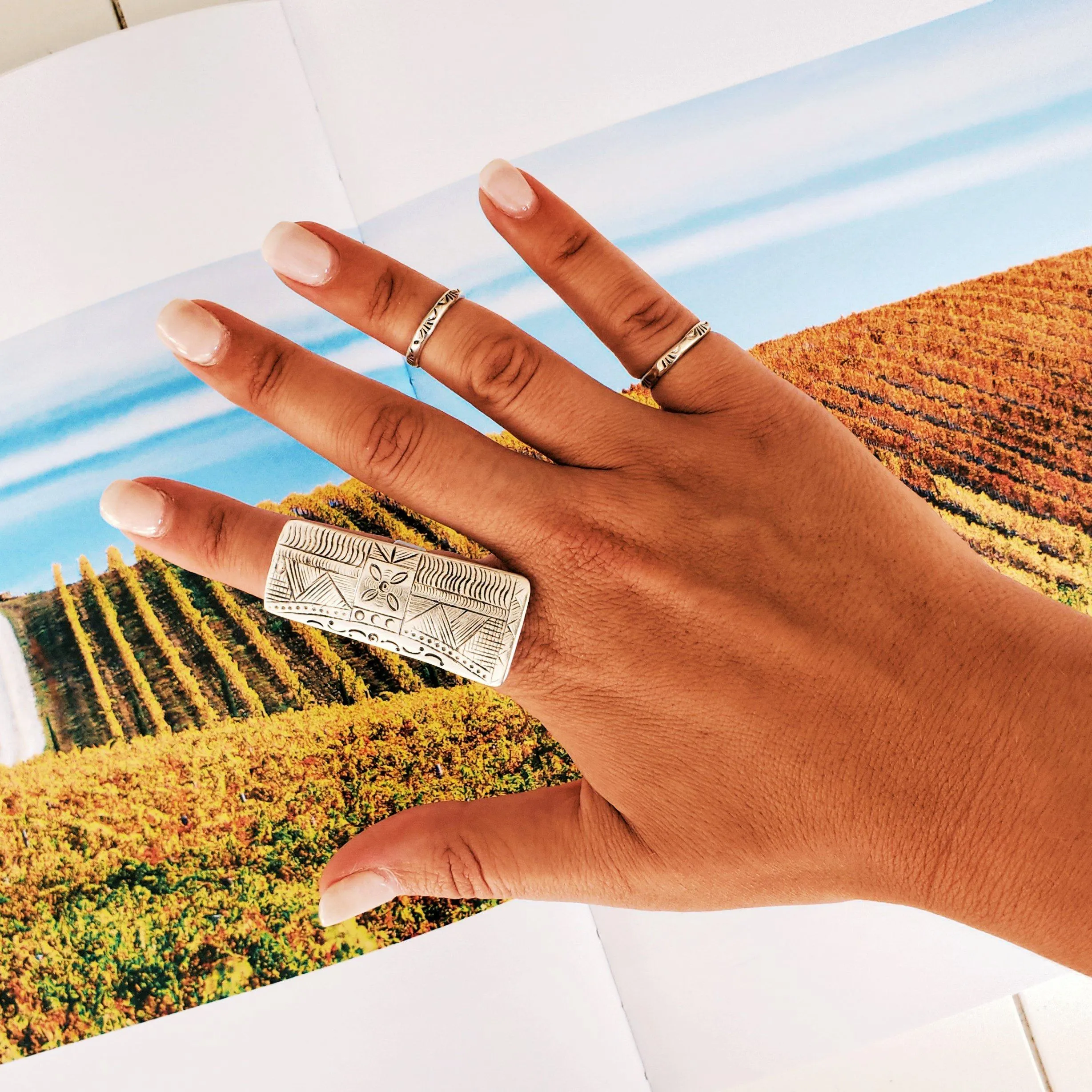 Anatolian Boho Ring - "Dilara"