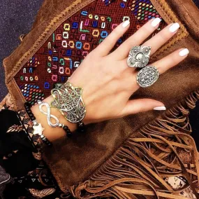 Anatolian Boho Ring - "Iznik"