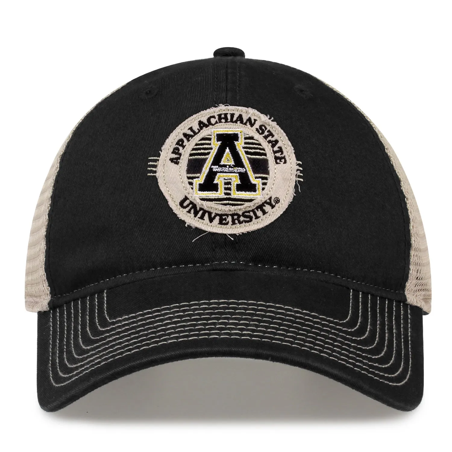 Appalachian State Trucker Hat Circle Design
