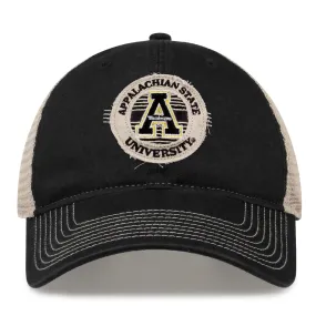 Appalachian State Trucker Hat Circle Design
