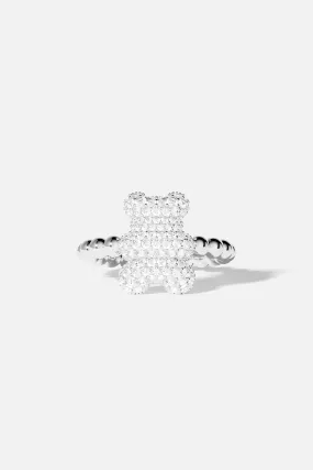 Baby Snow Yummy Bear Ring with Beads