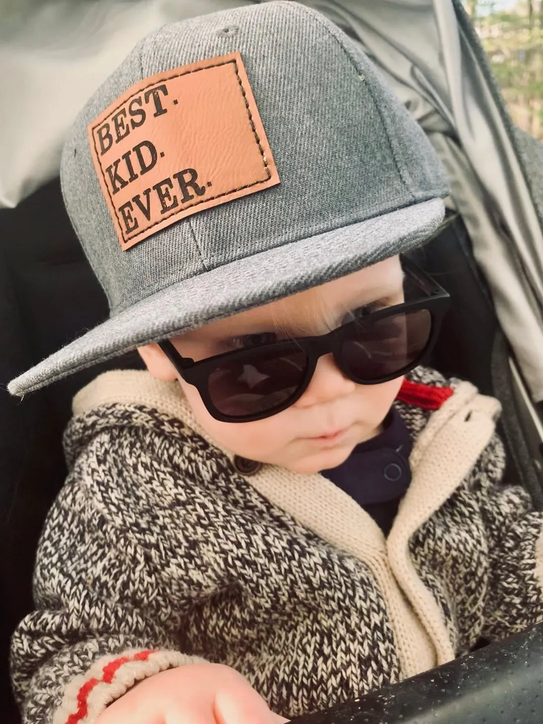 BEST DAD EVER   BEST KID EVER Matching Father & Son or Daughter SnapBack Hats.