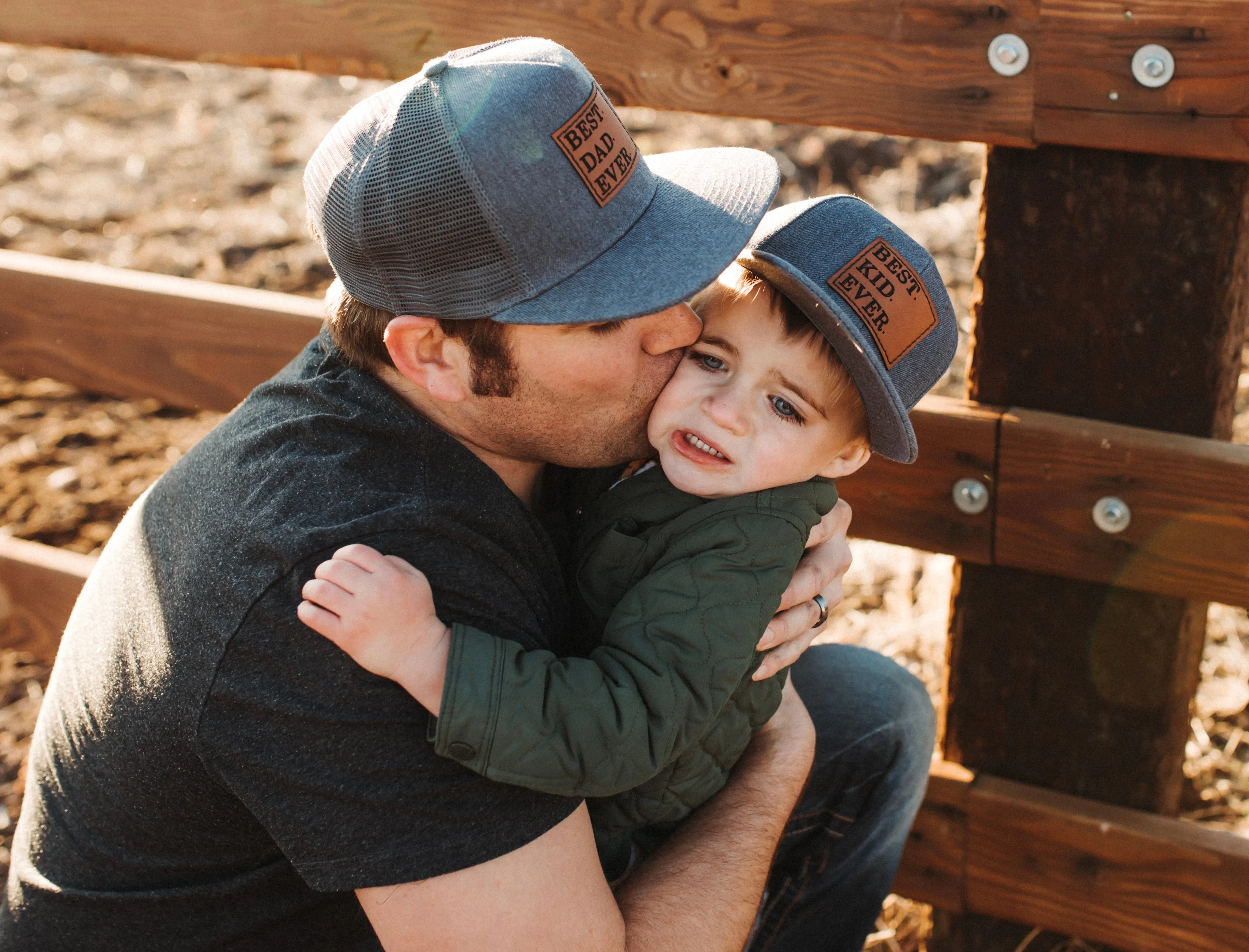 BEST DAD EVER   BEST KID EVER Matching Father & Son or Daughter SnapBack Hats.