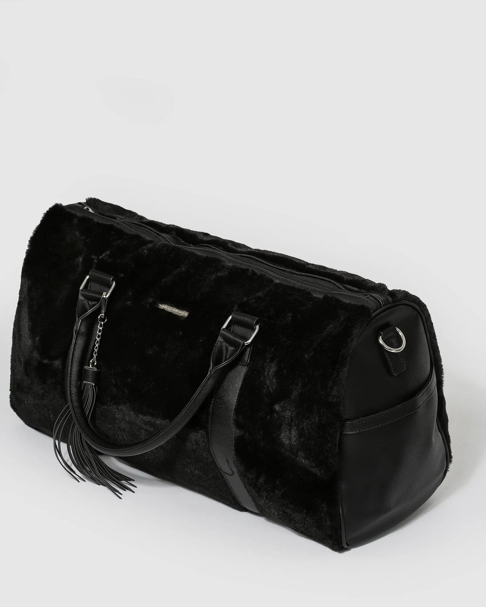 Black Soft Overnight Bag