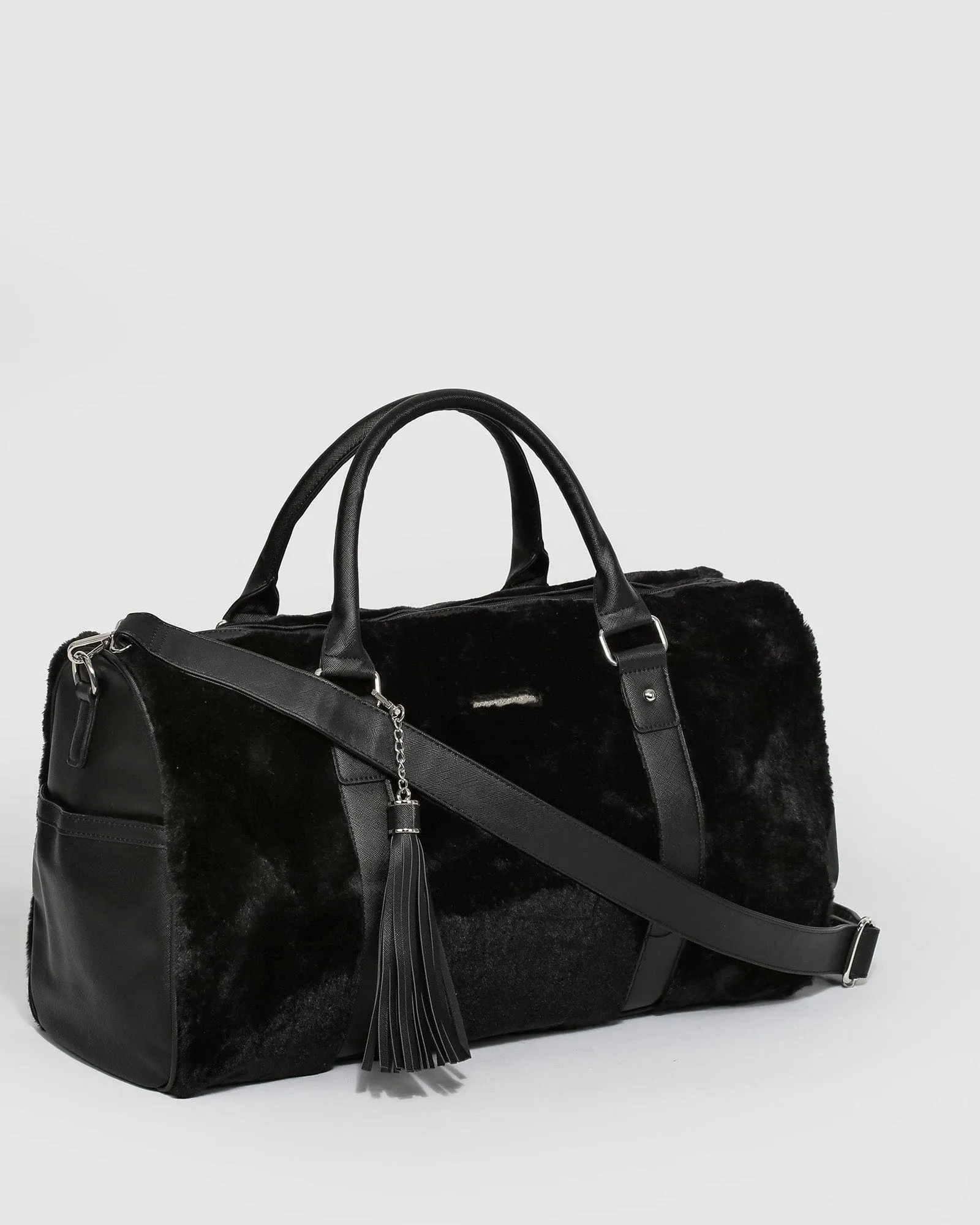 Black Soft Overnight Bag