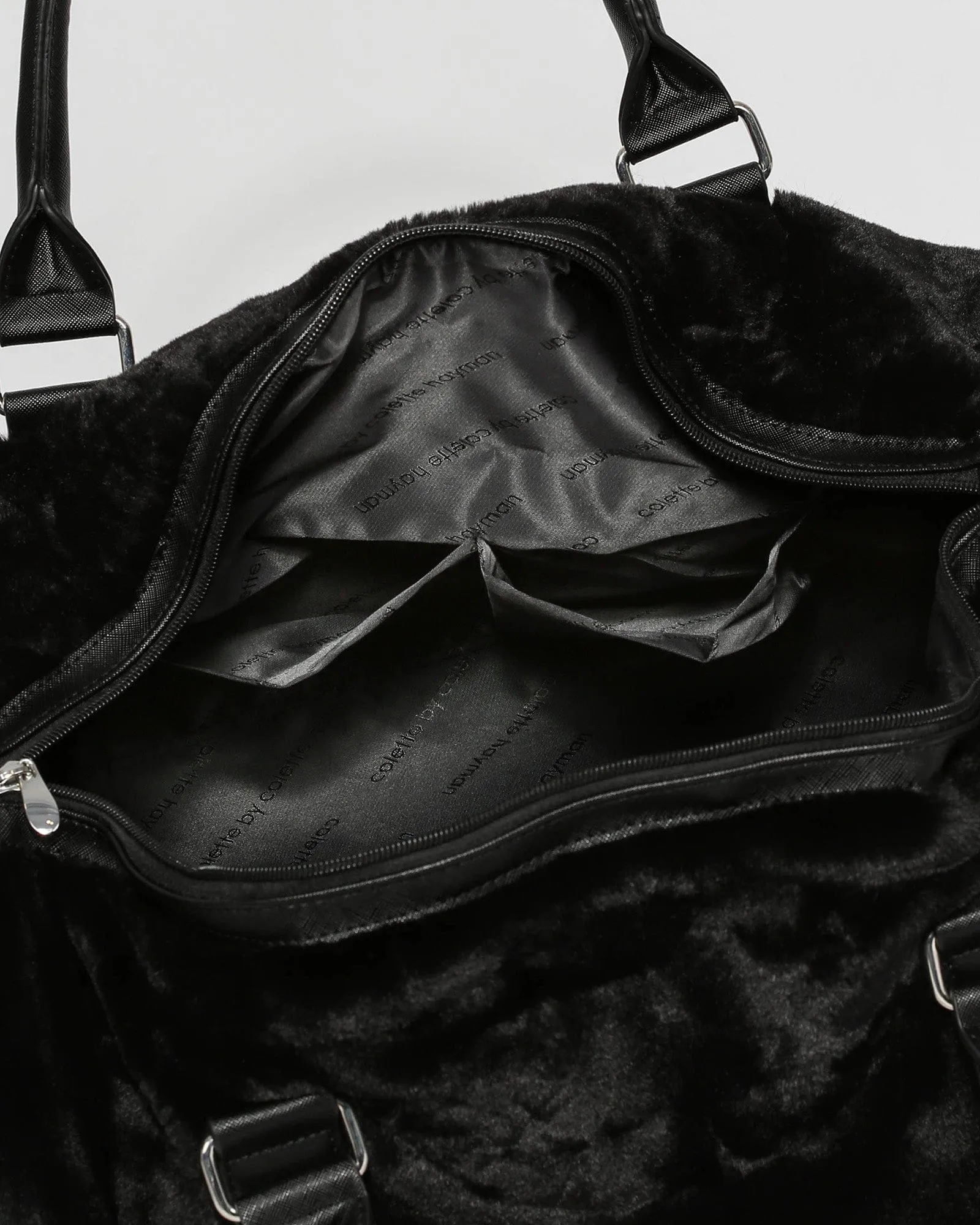 Black Soft Overnight Bag