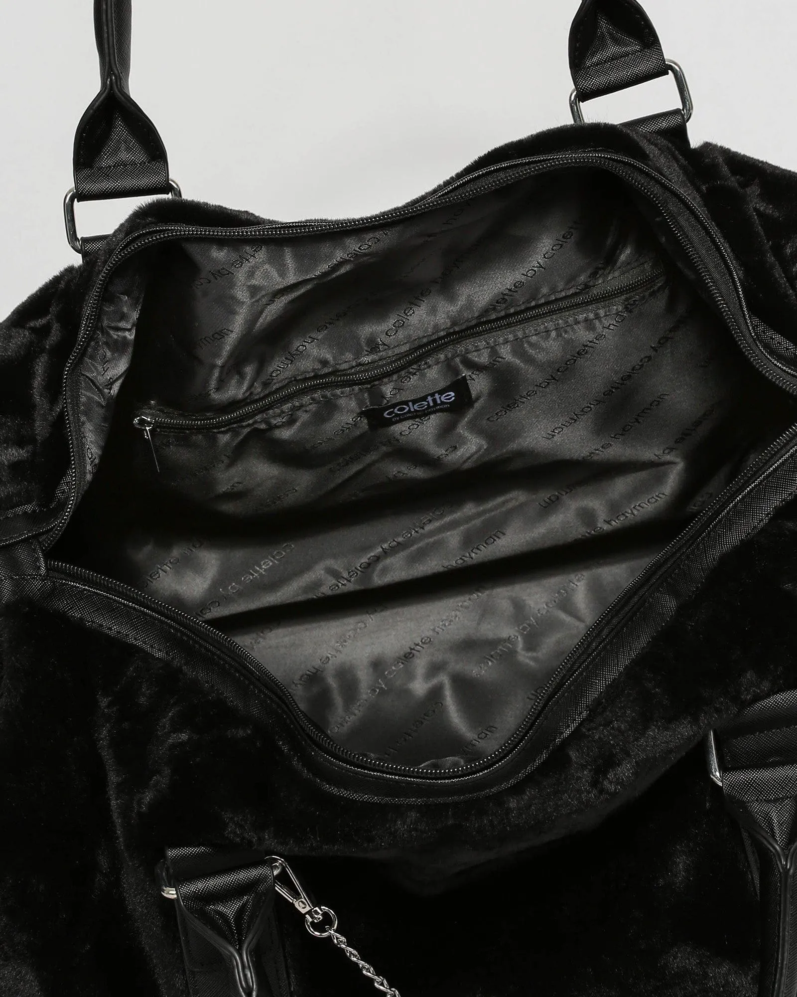 Black Soft Overnight Bag