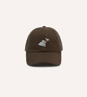 Brown Dog Heavy Cotton Twill Baseball Cap