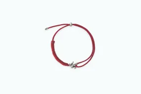 Bunny Vitamin Anklets Silver Sunkiss Red