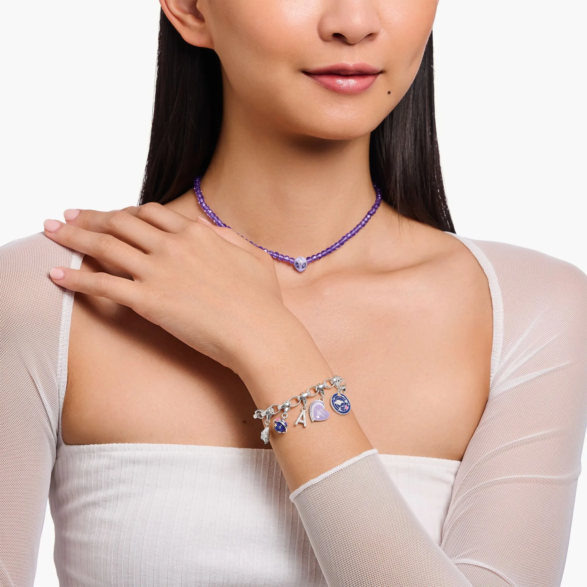 Charm Pendant Galaxy Oxidized | Thomas Sabo