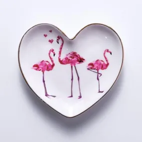 Charming Floral Ceramic Jewelry Organizer - Stylish Accessory Holder