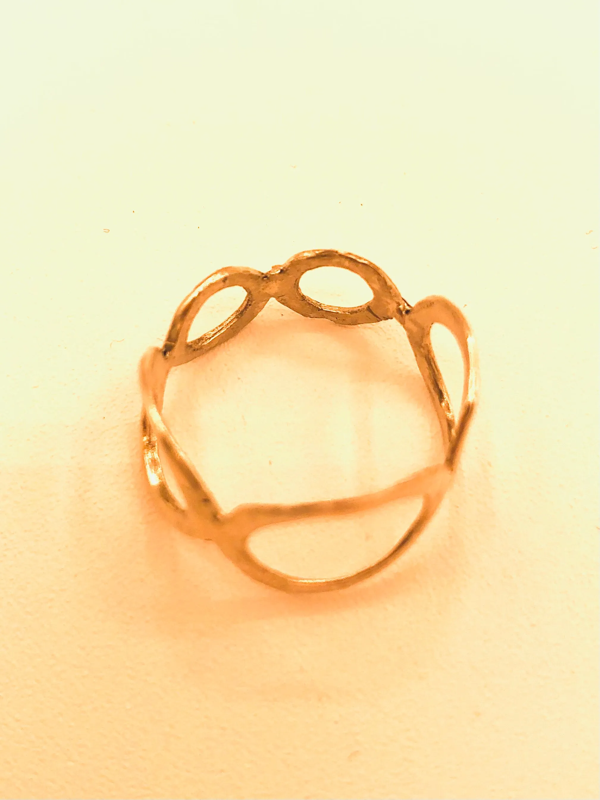 Circle Sterling Silver Ring