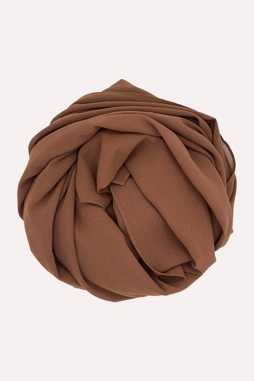 Classic Maxi Chiffon Hijab - Teddy