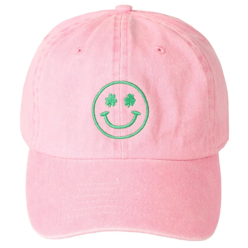 Clover Happy Face Hat
