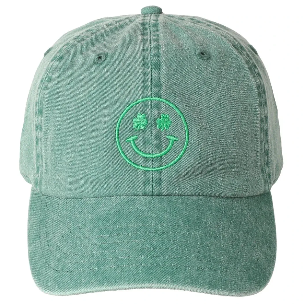Clover Happy Face Hat