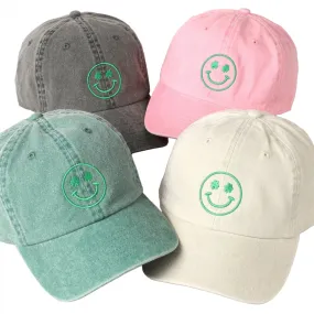 Clover Happy Face Hat