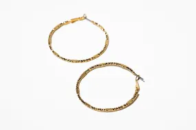 Delicate Gold Hoop Earrings