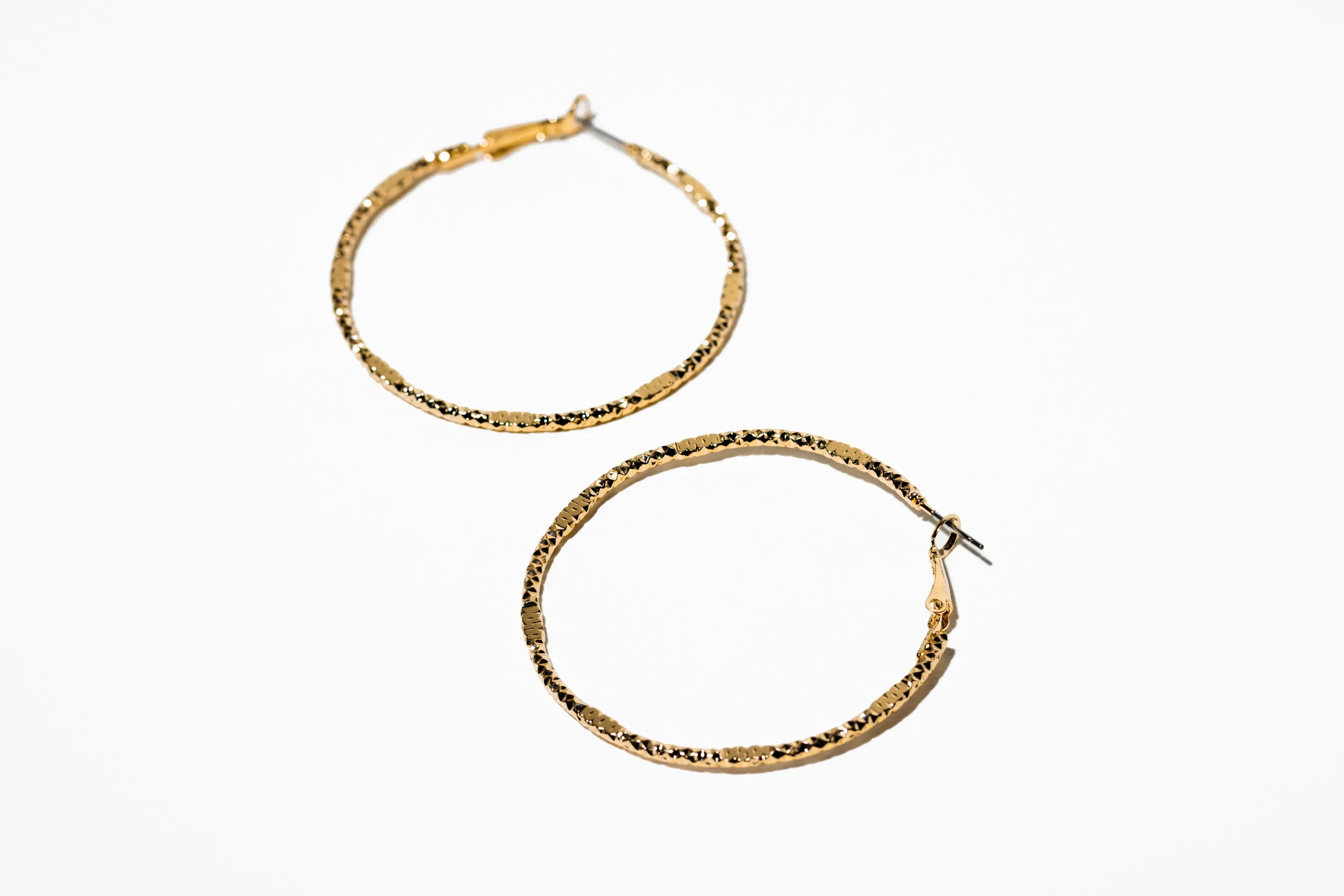 Delicate Gold Hoop Earrings