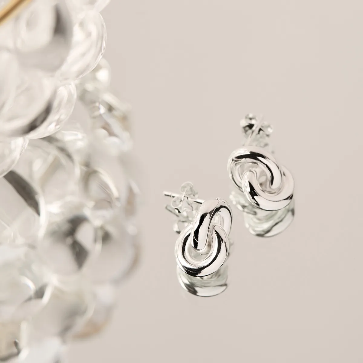 Embrace Stud Earring | Sterling Silver