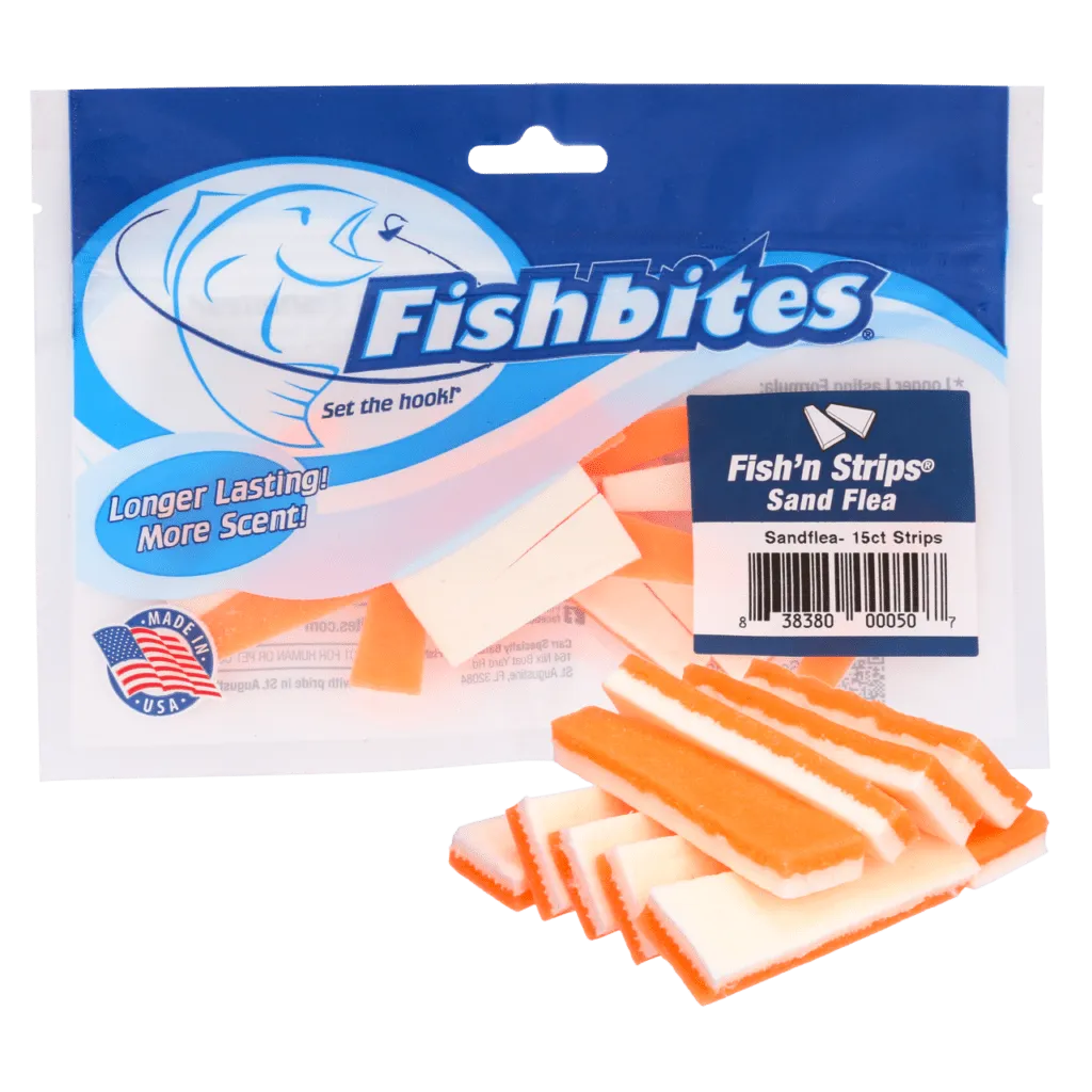 Fishbites Fish N Strip Sand Flea