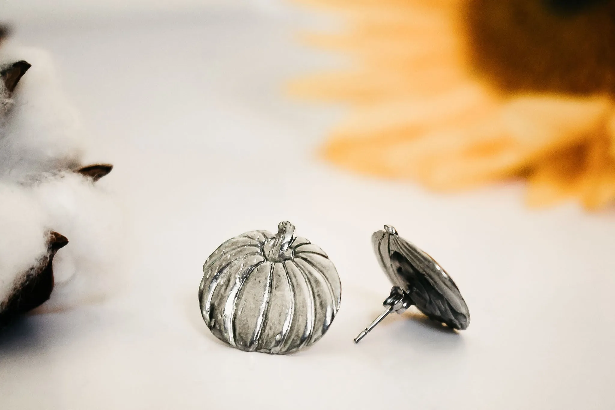 Halloween Earrings - Pumpkin - Fall Jewelry
