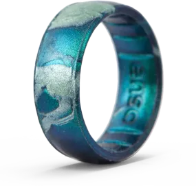 Handcrafted Classic Silicone Ring - Forest