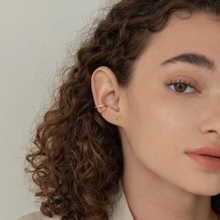 Irregular Surface Ear Cuff (Single Pack)