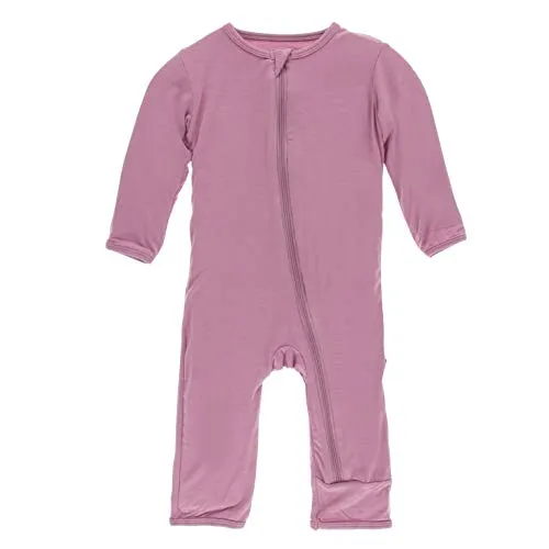 KicKee Pants Bamboo Solid Coverall with Zipper
