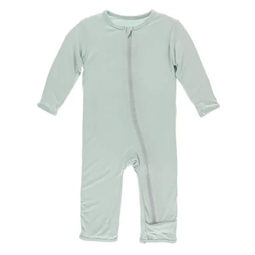 KicKee Pants Bamboo Solid Coverall with Zipper