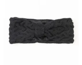 Knot Headwarmer - Black (Howards)