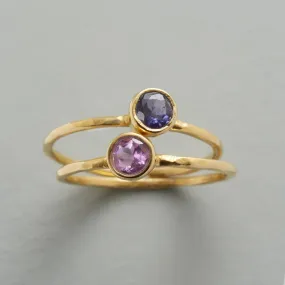 Lavender's Blue Ring Set