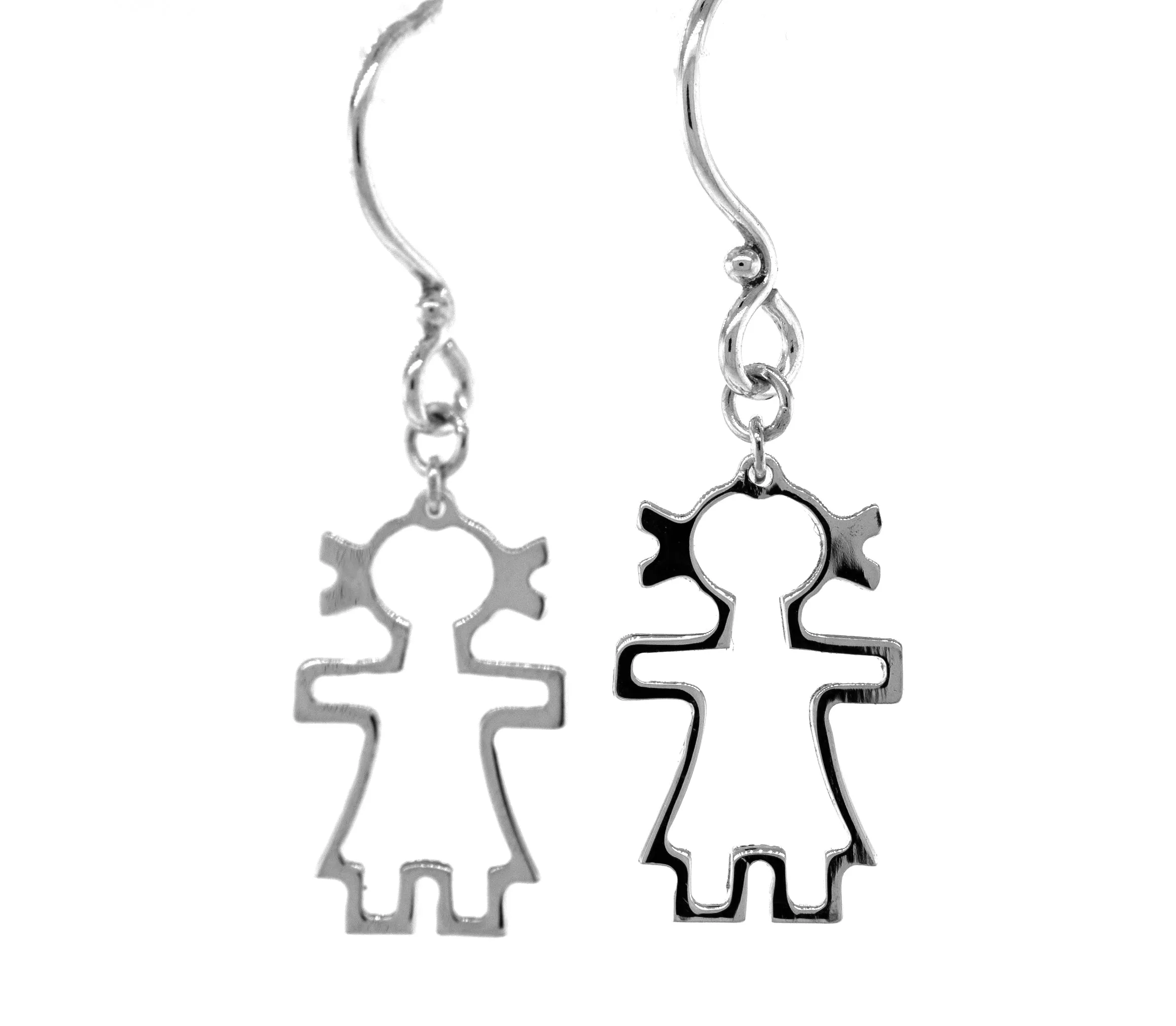 Little Woman Shaped Earrings