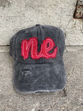 NE Mineral Washed Ponytail Hat