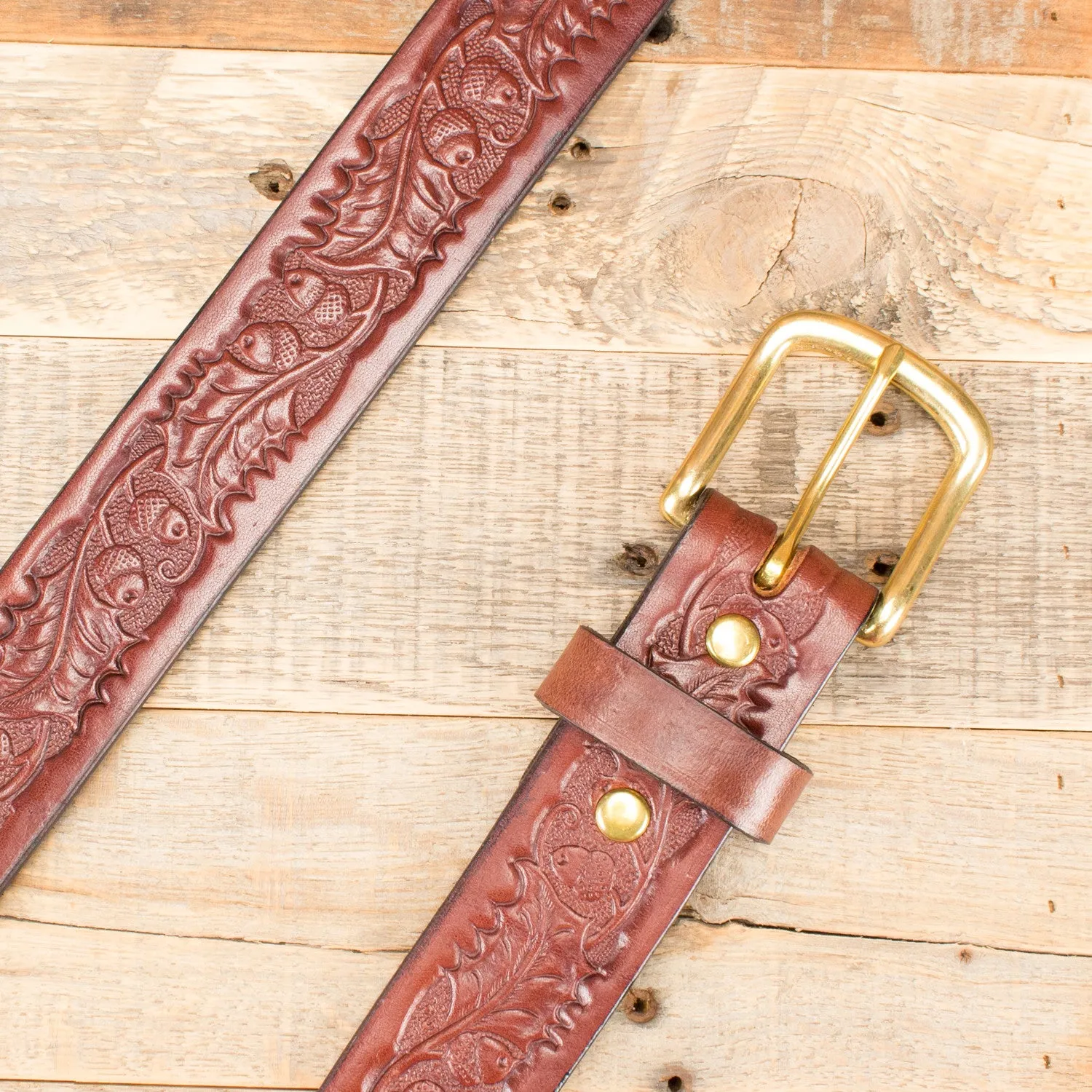 Oak Leaf Brown Belt