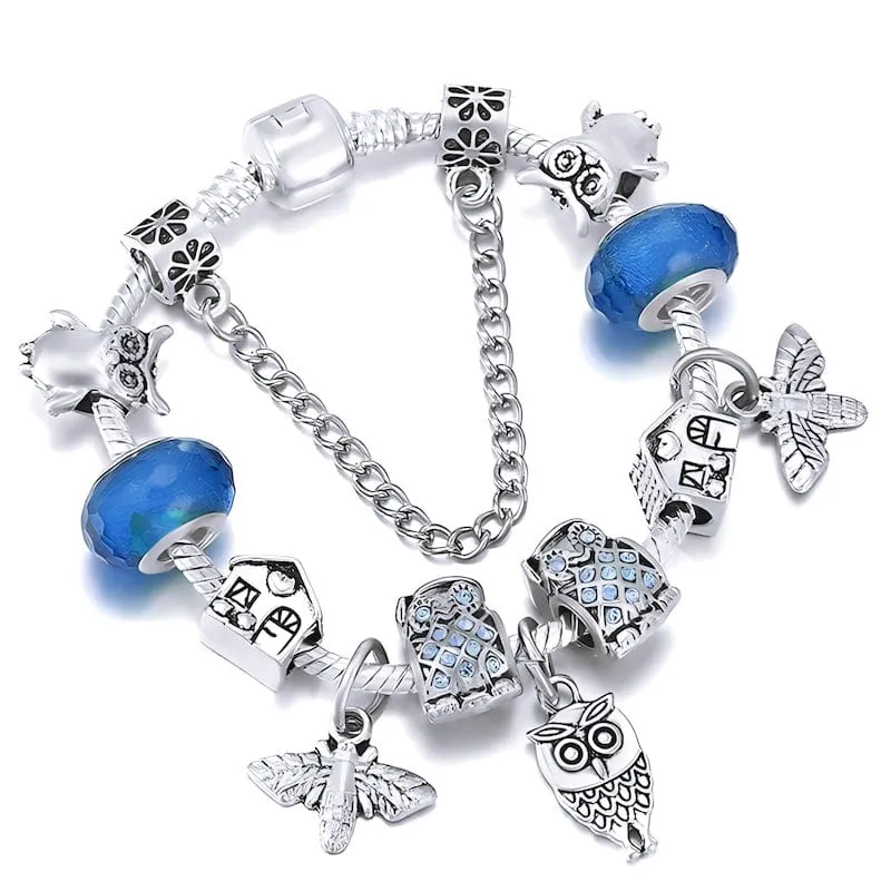 Owl Bracelet Animal Charm