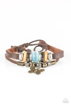Paparazzi Bracelet ~ Butterfly Bonanza - Blue