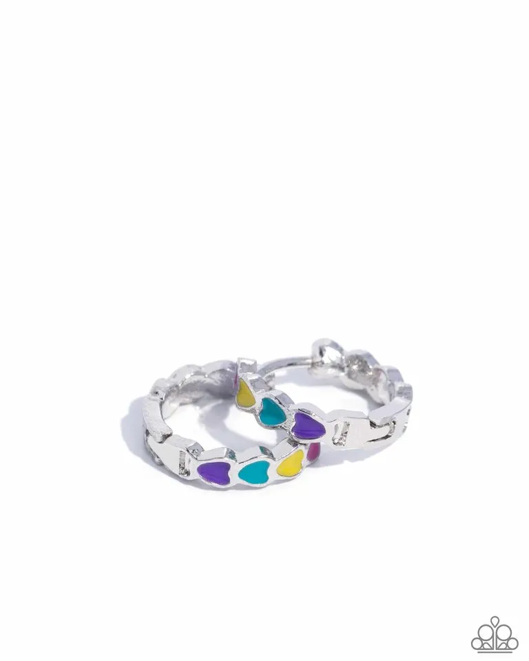 Paparazzi Earring ~ Delicate Dalliance - Multi
