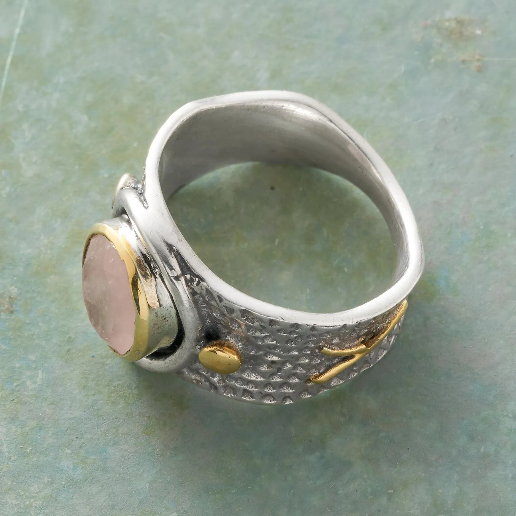 Pebbled Pathway Ring