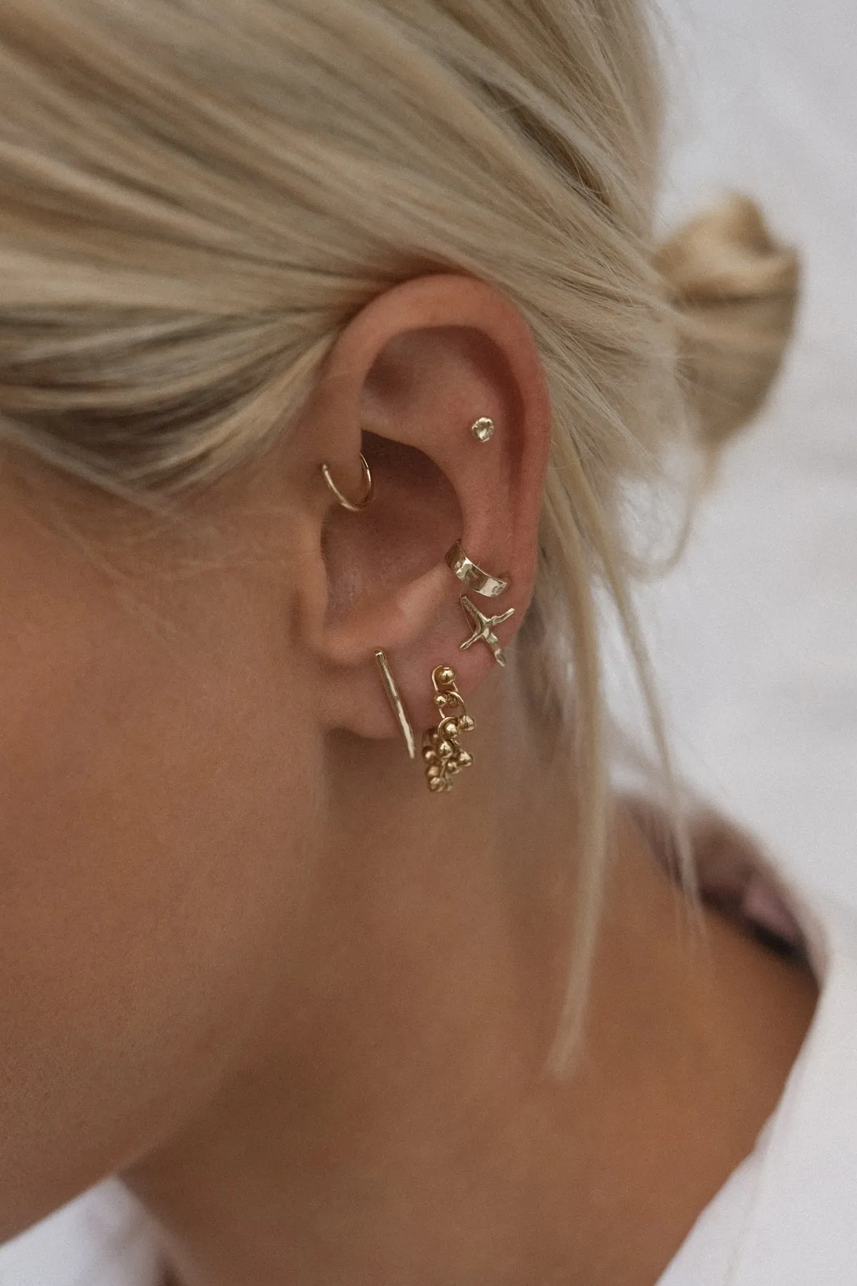 Shadow Studs X Mini | Gold