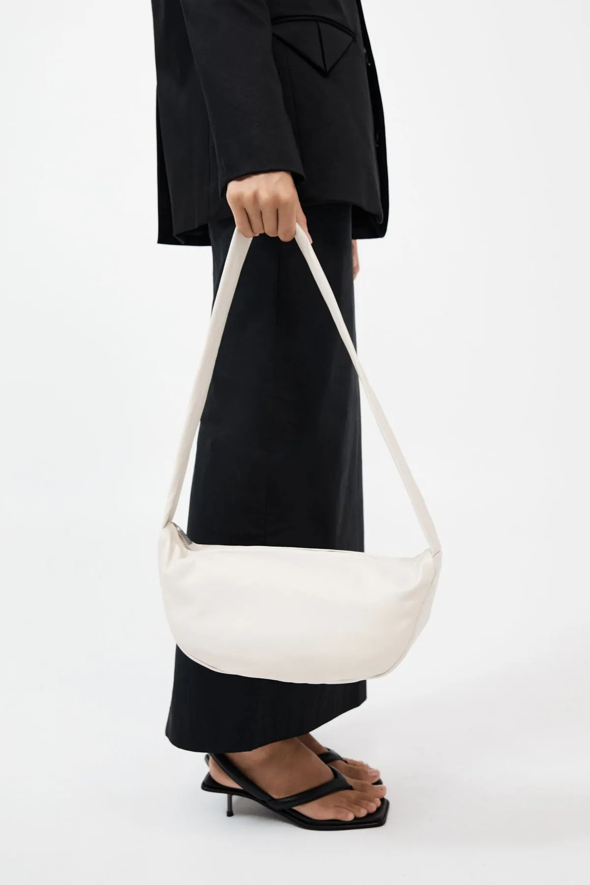 Soft Crescent Bag - Tofu