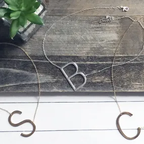 The Letter Monogram Necklace