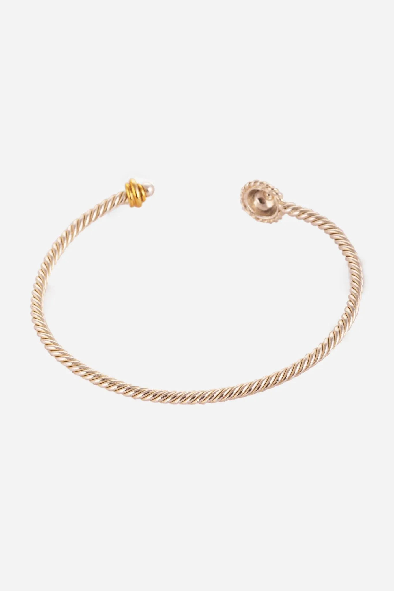 Tipped Silver Bracelet