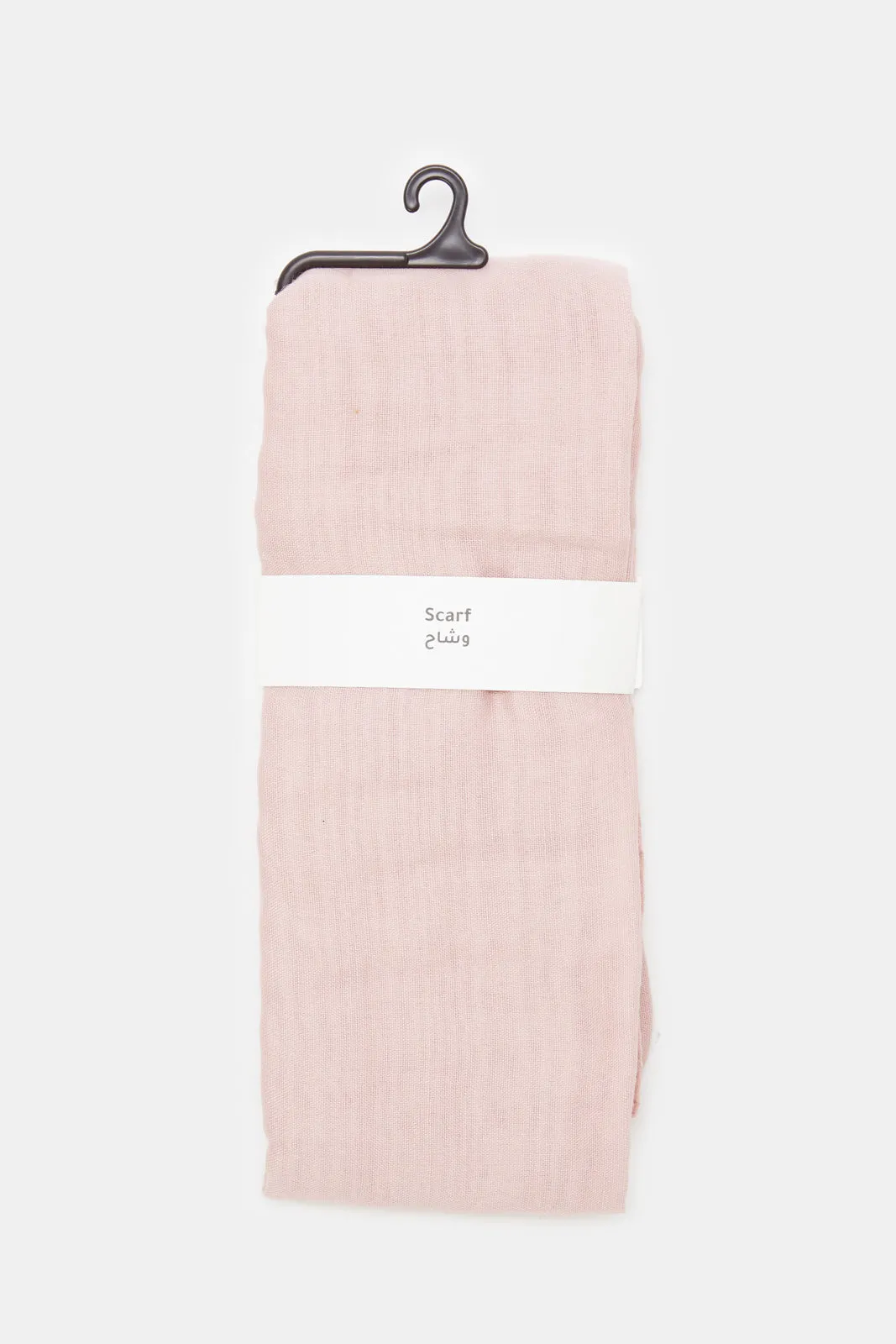 Women Beige Plain Scarf